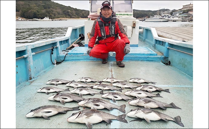 【三重】カカリ釣り最新釣果　55cm級年無し含みクロダイ数釣り好調