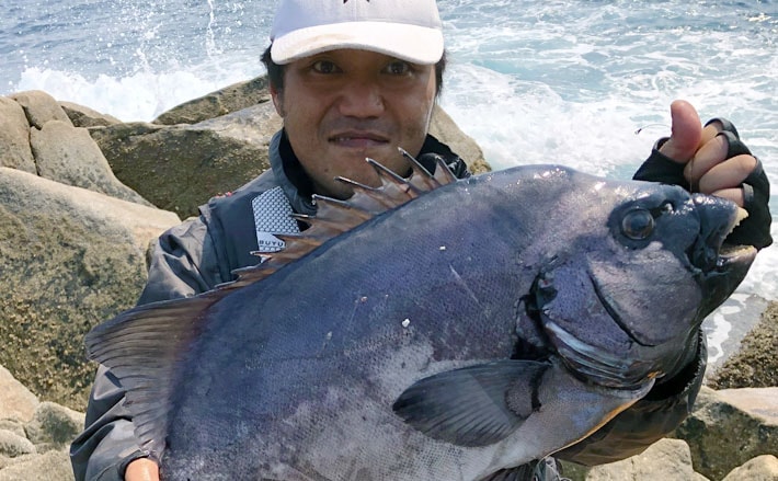 磯での 石物釣り で63cm本命イシダイの強引堪能 鹿児島 内之浦 Tsurinews