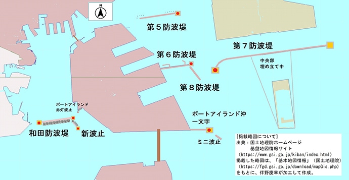 【関西2020初夏】阪神～神明間の沖堤防紹介　おすすめターゲットも