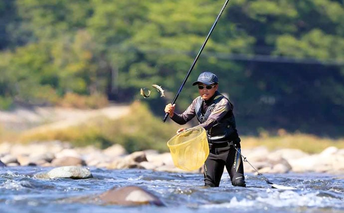 アユのトモ釣り名手『小沢聡』が解説　代表的な3つの状況別攻略法