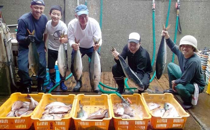 【三重・福井】海上釣堀最新釣果　良型『天然ブリ』にマダイが好調