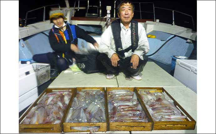 【福岡】夜焚きイカ釣り最新釣果　釣る人100尾超えの好機到来中