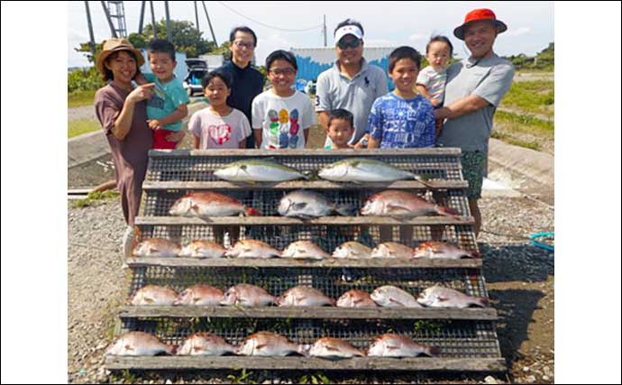 【三重・愛知】海上釣堀最新釣果　グループで大漁釣果を楽しめる好機
