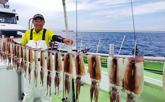 【関東2020】スルメイカ釣り入門　ブランコ＆直結仕掛けの釣り方キホン