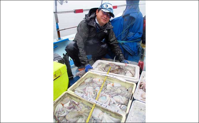 【愛知】沖のエサ釣り最新釣果　55cm頭にイシダイ船中27匹の数釣り達成