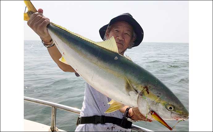 【愛知・三重】沖のルアー釣り最新釣果　タイラバ＆ジギングで良型マダイ