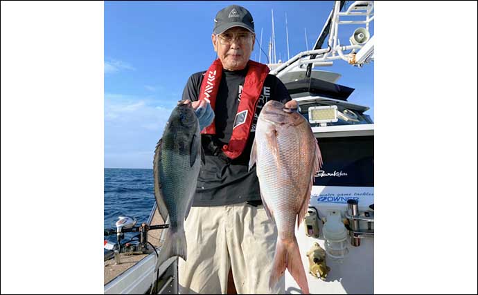 【福岡】沖のエサ釣り最新釣果　イカ泳がせ釣りで19kgヒラマサ堂々浮上
