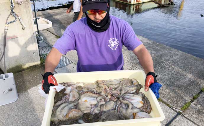 【愛知】沖のエサ釣り最新釣果　55cm頭にイシダイ船中27匹の数釣り達成