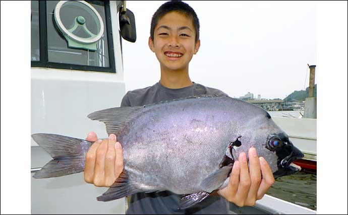 【三重・愛知】沖のエサ釣り最新釣果　45cm級「極太」アジに天然ウナギも