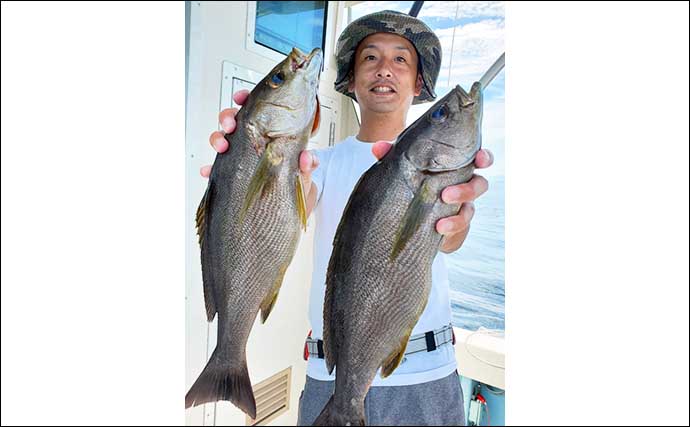 【大分・熊本】沖釣り最新釣果　ケンサキイカやジャンボイサキが好調