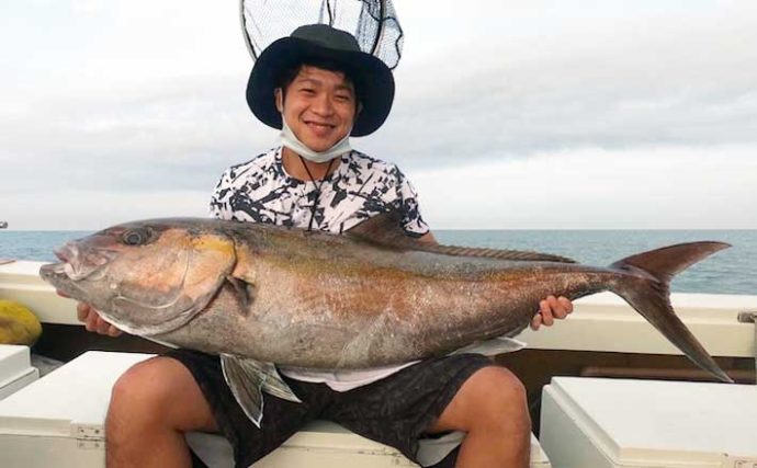 【福井・静岡】沖釣り最新釣果　タイラバで25kg超『モンスターカンパチ』