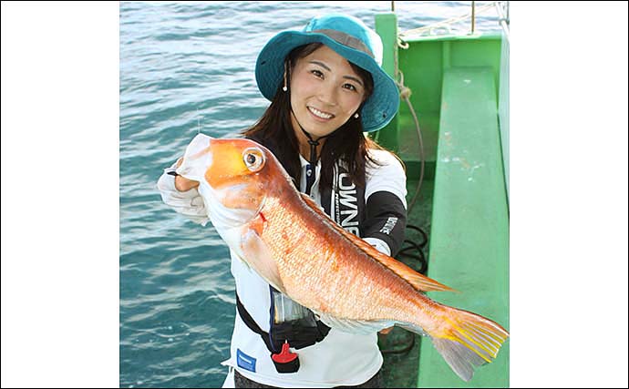 アマダイ五目釣りで50cmオーバー大型本命浮上【神奈川・まなぶ丸】