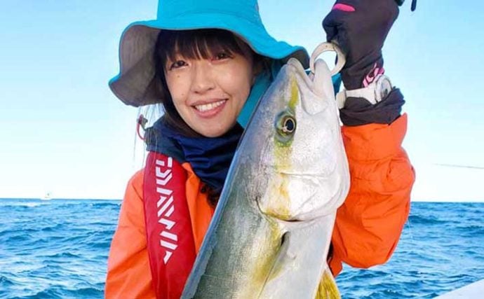 【福岡・響灘】落とし込み釣り最新釣果　7kg級頭に良型ヒラマサ乱舞