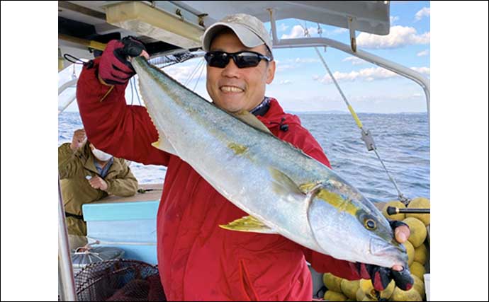 【玄界灘】沖釣り最新釣果　『落とし込み』で10kg頭にヒラマサ連発