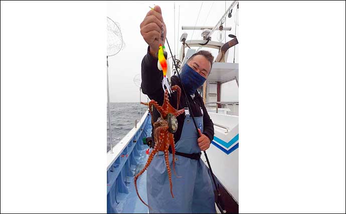 鹿島沖で『マダコ釣り』が開幕　良型1kg級狙えるチャンス【茨城】