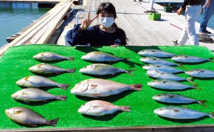 【三重】海上釣り堀最新釣果　短時間コースでもシマアジなど高級魚手中