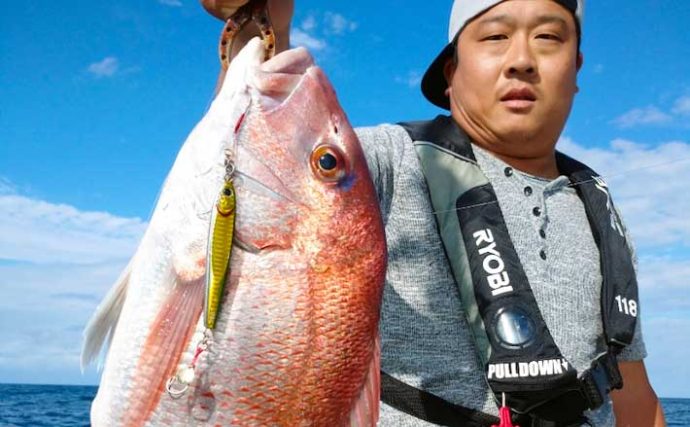 【石川・福井】沖釣り最新釣果　タイラバ＆ジギングで「大ダイ」浮上中
