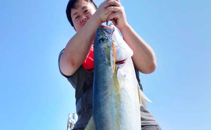 【福岡・響灘】落とし込み釣り最新釣果　10kg超え含み良型ヒラマサ乱舞