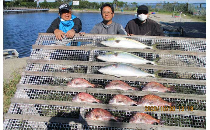 【三重・愛知】海上釣り堀最新釣果　1グループでマダイ「73匹」ゲット