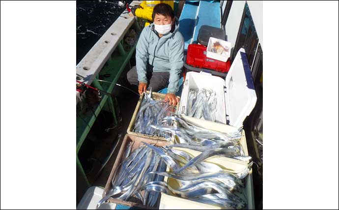 【愛知】沖釣り最新釣果　マダカにマダイにタチウオ好調で数釣り達成