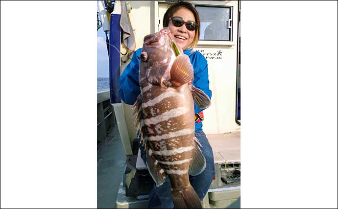 【福岡】オフショアルアー最新釣果　タイラバ＆ジギングでタカバに真鯛
