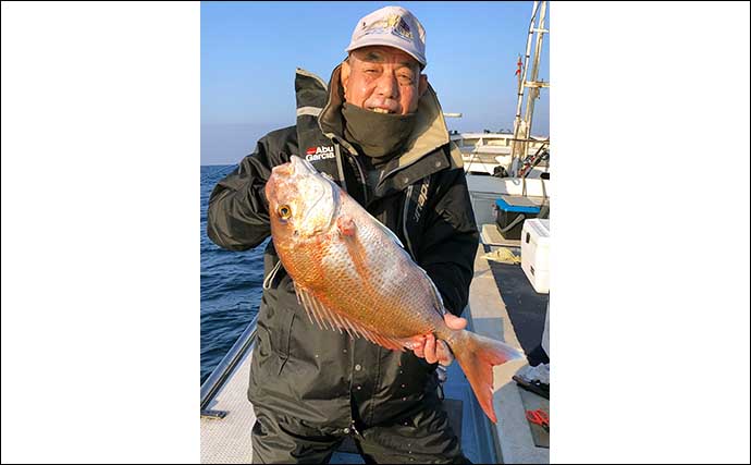 【福岡】沖釣り最新釣果　エビラバや五目釣りで良型アマダイが好調