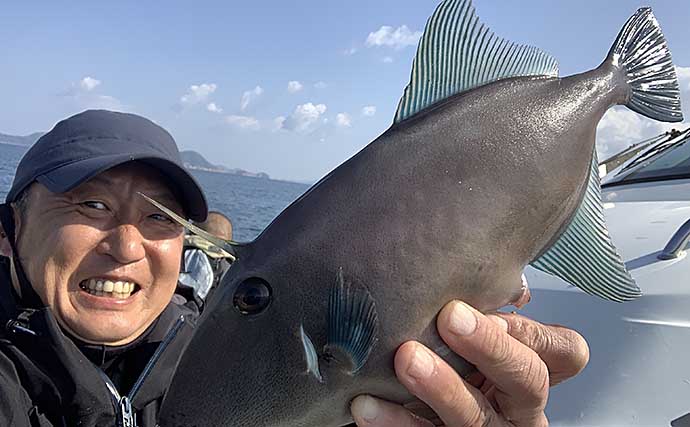 ウマヅラハギ釣りでトップ70匹超　釣趣＆食味を満喫【広島・ことぶき】
