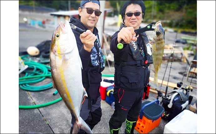【愛知・三重】沖のルアー最新釣果　ジギングで90cm超メタボ『ブリ』