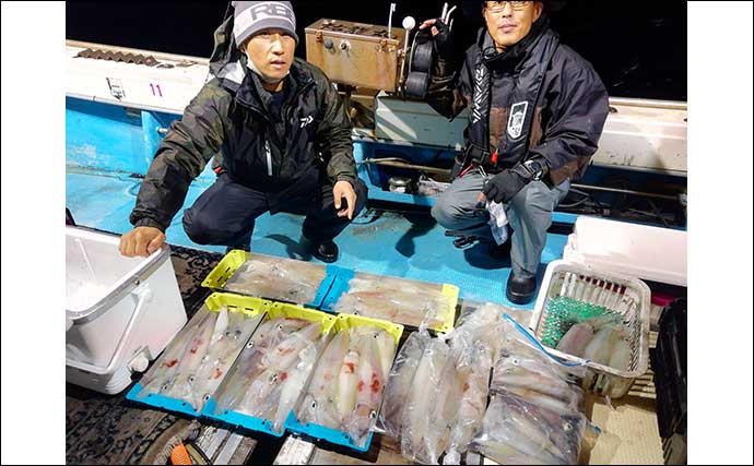 【福岡】オフショアルアー最新釣果　タイラバで船中マダイ59尾キャッチ