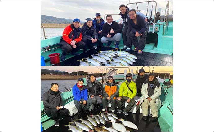 【響灘】落とし込み釣り最新釣果　高級魚「アラ」含め好土産に期待大