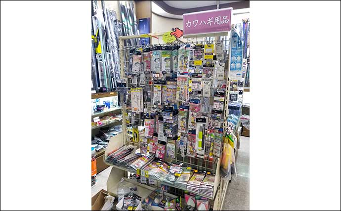 釣具店が勧める沖釣りターゲット：カワハギ【神奈川・つるや釣具店】