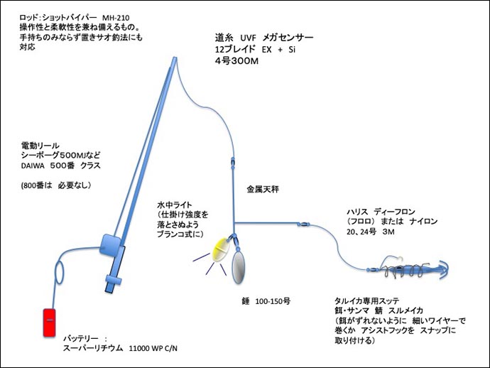 Dr.近藤惣一郎のフィッシングクリニック：怪物「タルイカ」のエサ釣り