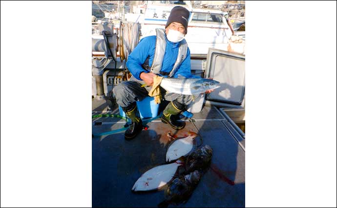 『落とし込み』釣りでヒラマサ＆ヒラメの好土産【山口・FUKURYO】