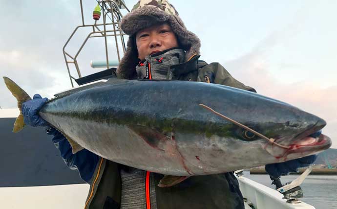 【福岡】沖のルアー最新釣果　10kg超え含み「寒ブリ」ジギング絶好調