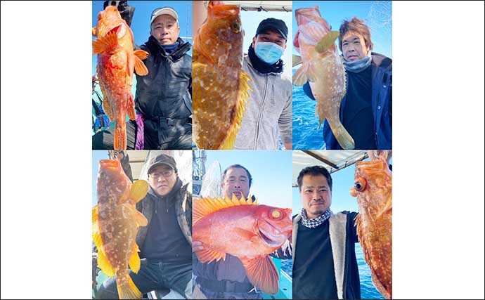 【福岡】沖のエサ釣り最新釣果　五目釣りでアマダイなど「美味魚」続々