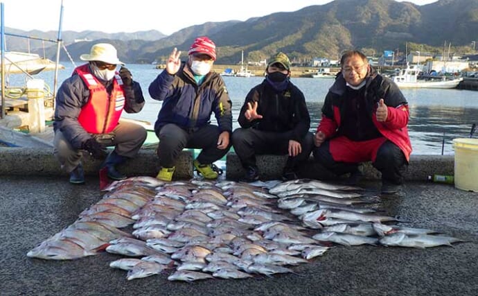 マダイ乗っ込みシーズンイン サビキ釣りにて4人で本命98匹 香川 Tsurinews Part 2