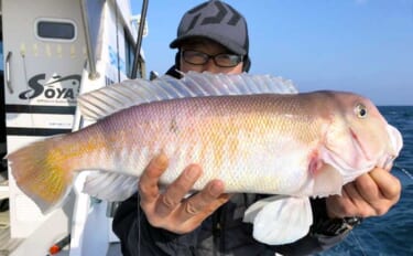 【大分・熊本】沖釣り最新釣果　大型シロアマダイに大五郎アラカブ登場