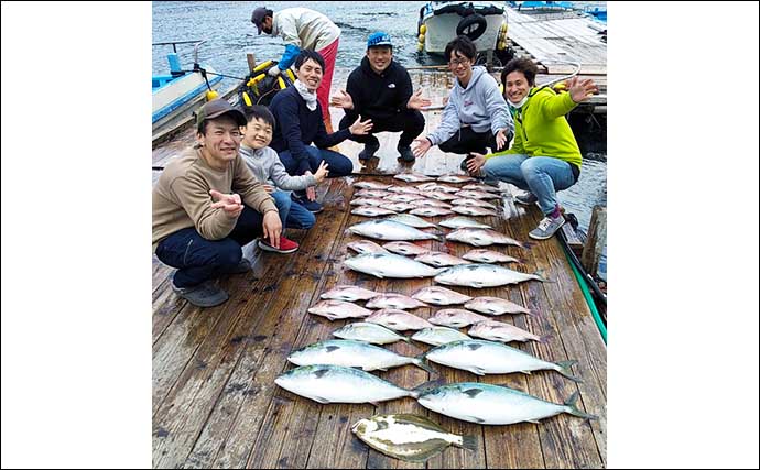 【三重】海上釣り堀最新釣果　ファミリーフィッシングで大型魚キャッチ