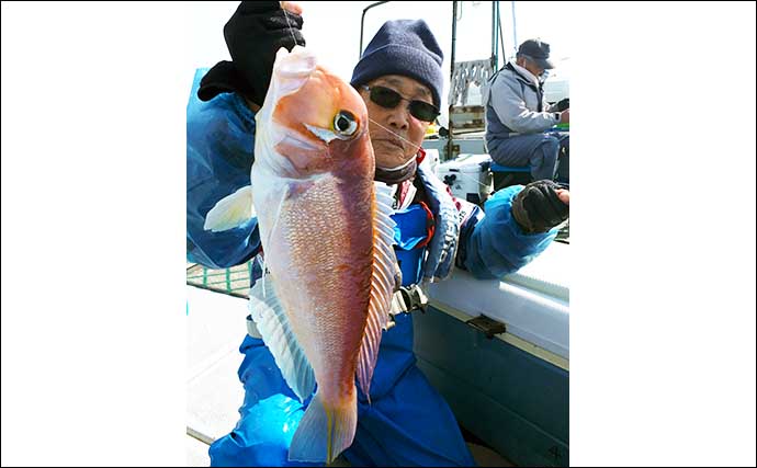 【玄界灘】沖のエサ釣り最新釣果　五目釣りでタカバにアマダイと多彩