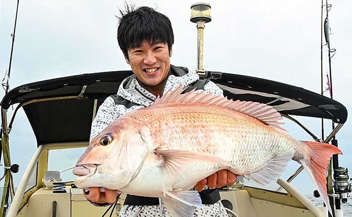 タイラバゲームで78cm6kg超マダイ 船中全員安打も達成【福岡・糸島沖