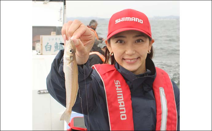 船シロギス釣りでお土産バッチリ　「小さめのエサ」が的中【東京湾】