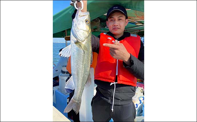 【愛知・三重】沖のエサ釣り最新釣果　80cm超スズキなど大型狙いの好機
