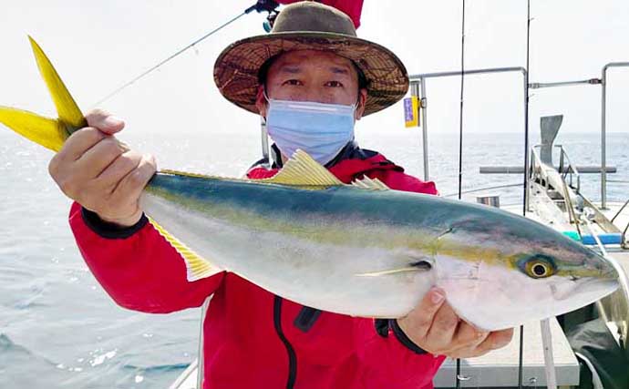 【福井・石川】沖のルアー最新釣果　ジギングで90cm超ヒラマサ＆ブリ