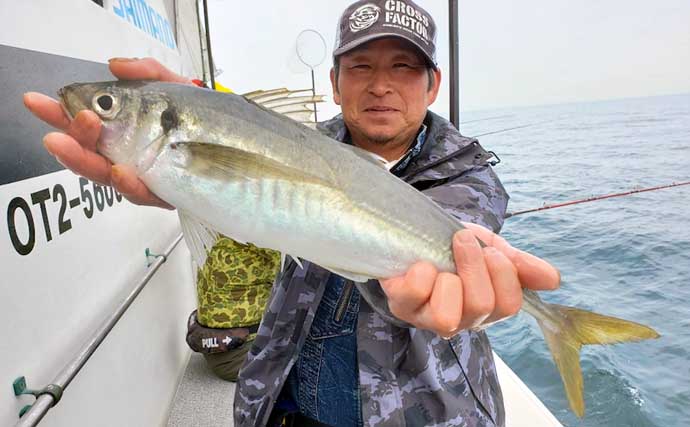 【大分・熊本】沖釣り最新釣果　タイラバ＆テンヤでアオナなど好土産