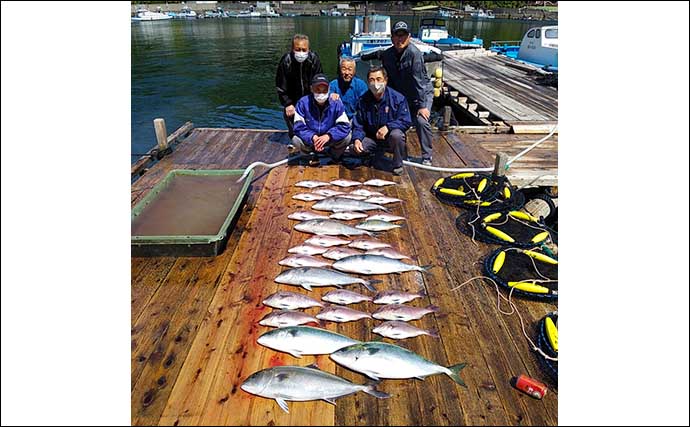 【三重・愛知】海上釣り堀最新釣果　4人で「高級魚」合計50尾オーバー