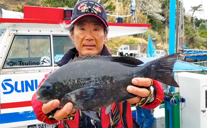 磯フカセ釣りで良型メジナ連発 不規則な潮流れを攻略【静岡・西伊豆