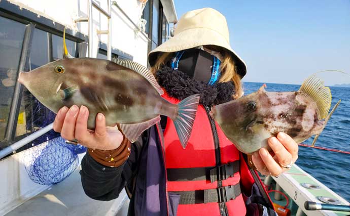【愛知・三重】沖のエサ釣り最新釣果　ウタセ五目釣りお土産多彩で満足