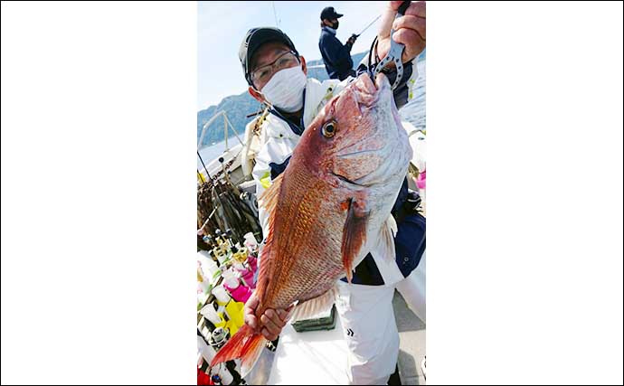 【福井】沖釣り最新釣果　エサでもルアーでも「80cm超」大型マダイ続々