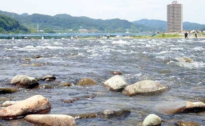 【2021神奈川】鮎トモ釣りオススメ河川：相模川　遡上次第で大きく変貌