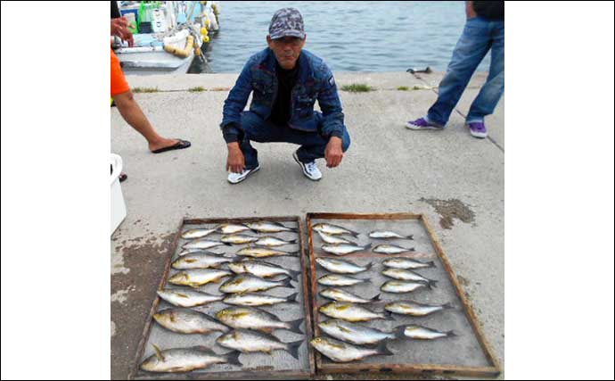 【愛知・三重】沖のエサ釣り最新釣果　ウタセ五目釣りで尺メバル顔出し